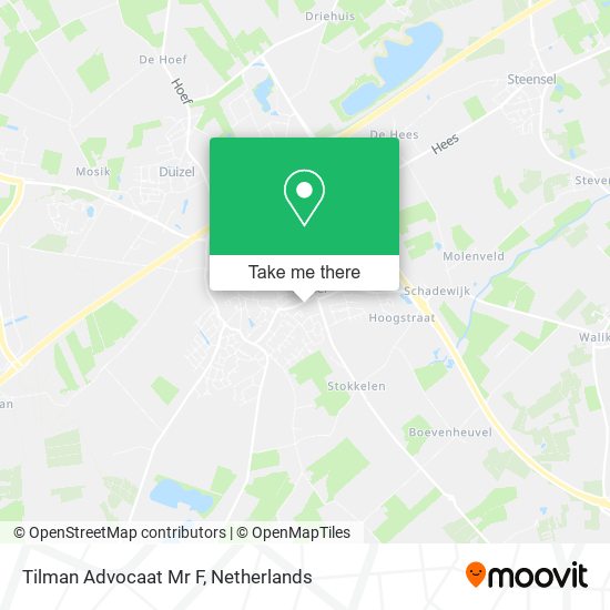 Tilman Advocaat Mr F map