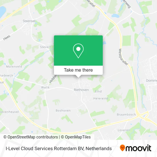 I-Level Cloud Services Rotterdam BV map