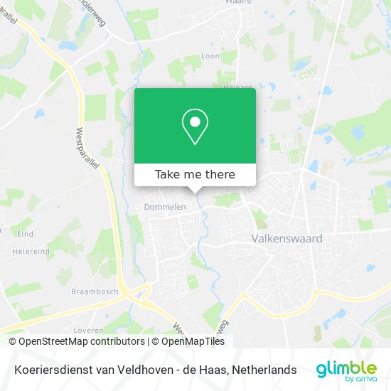 Koeriersdienst van Veldhoven - de Haas map