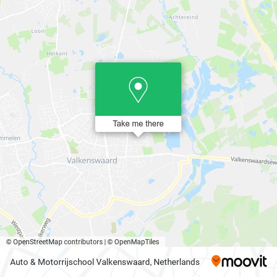 Auto & Motorrijschool Valkenswaard map