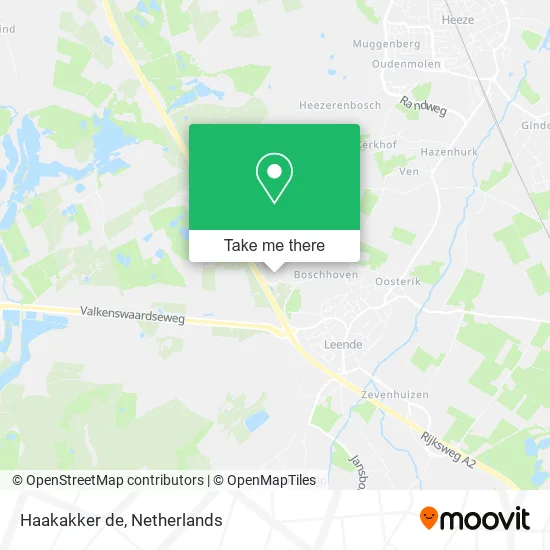 Haakakker de map