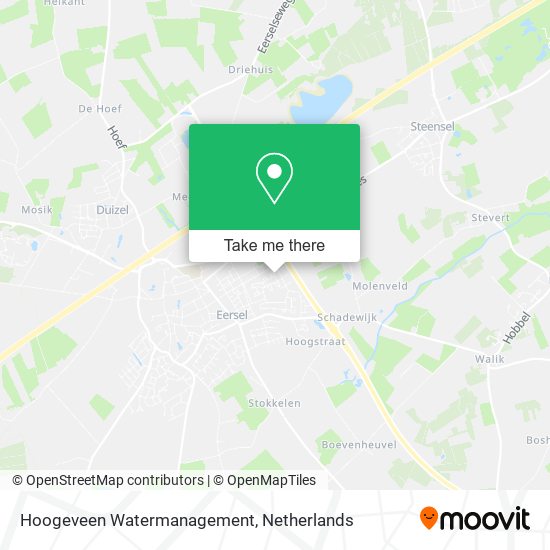 Hoogeveen Watermanagement map