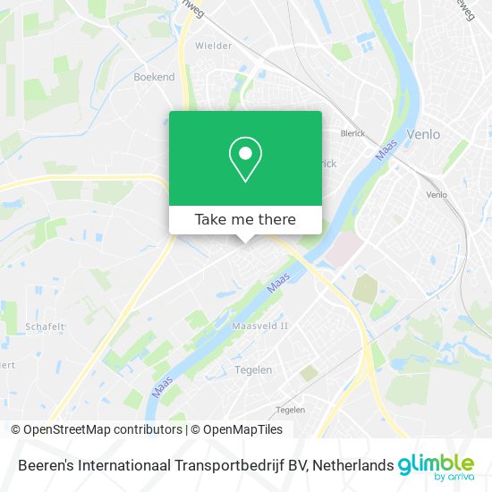 Beeren's Internationaal Transportbedrijf BV Karte