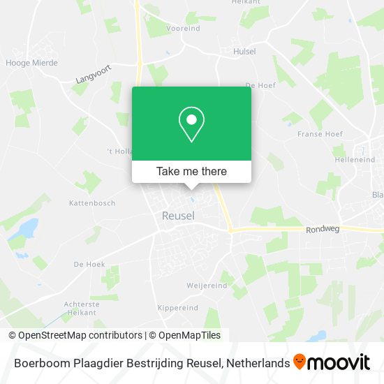 Boerboom Plaagdier Bestrijding Reusel map