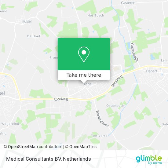 Medical Consultants BV map