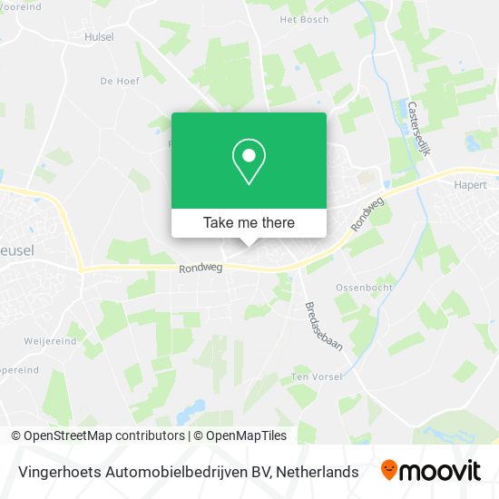 Vingerhoets Automobielbedrijven BV map