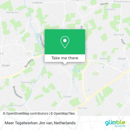 Meer Tegelwerken Jim van map