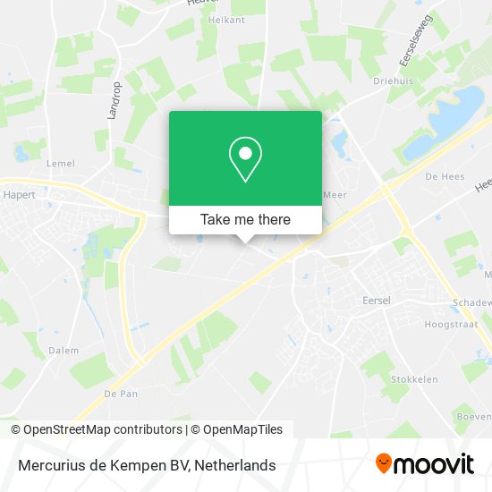 Mercurius de Kempen BV map