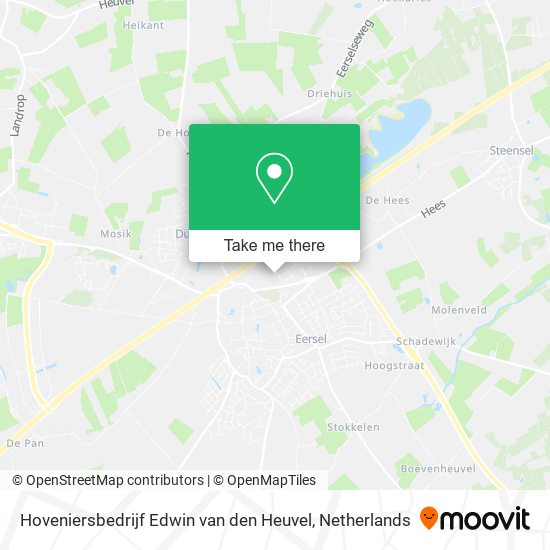 Hoveniersbedrijf Edwin van den Heuvel map