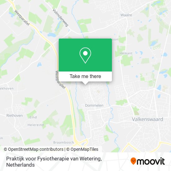 Praktijk voor Fysiotherapie van Wetering map