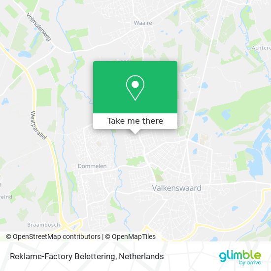 Reklame-Factory Belettering map