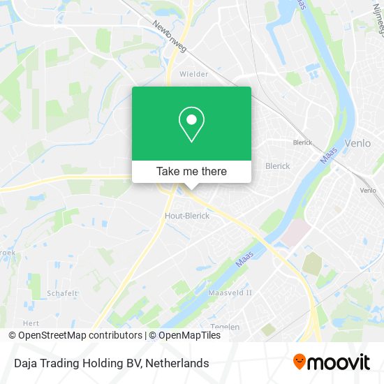 Daja Trading Holding BV map