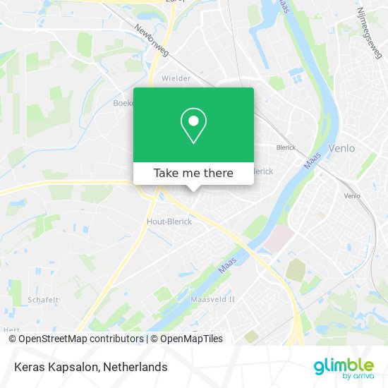 Keras Kapsalon map