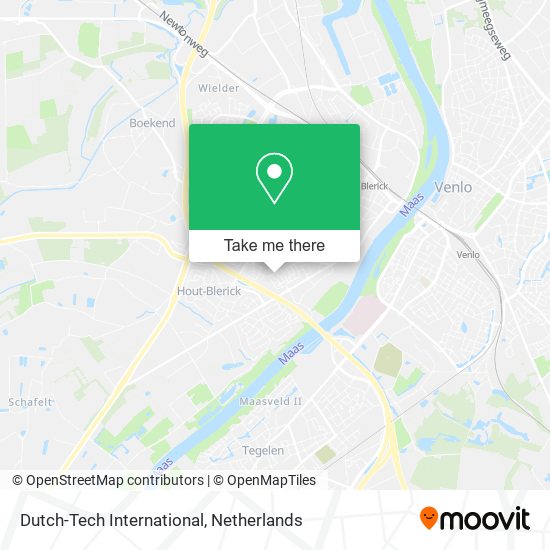 Dutch-Tech International map