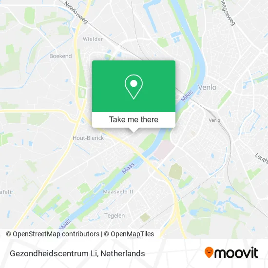 Gezondheidscentrum Li map