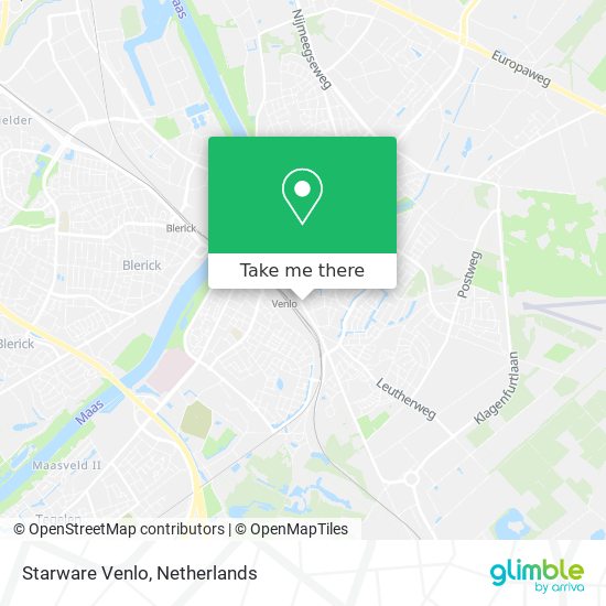 Starware Venlo map