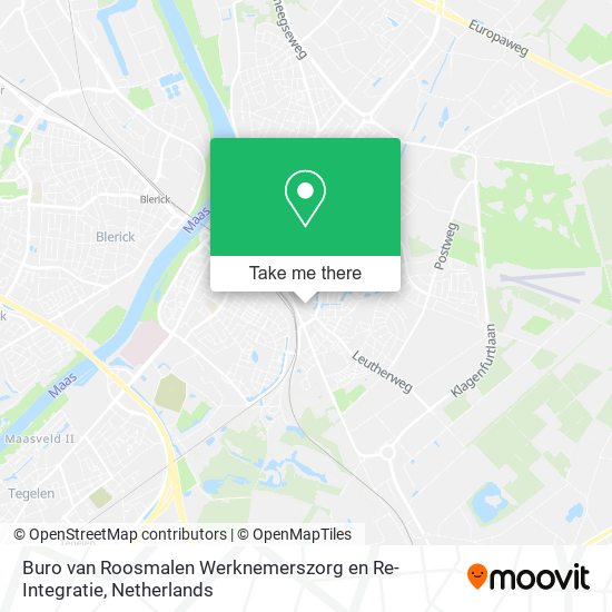 Buro van Roosmalen Werknemerszorg en Re-Integratie map