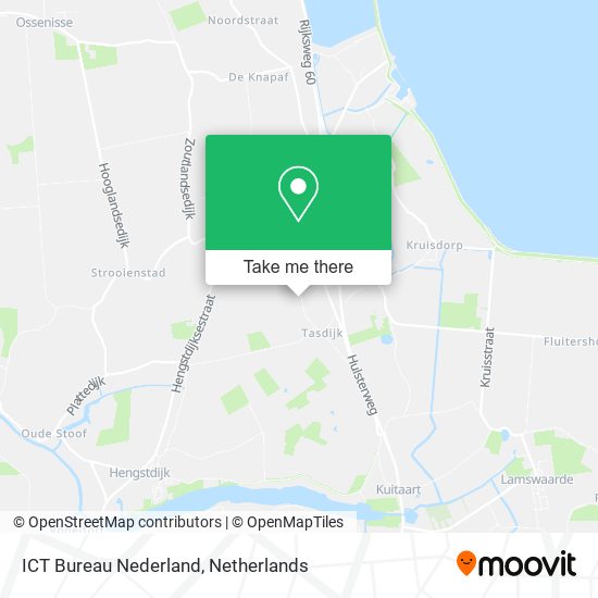 ICT Bureau Nederland map