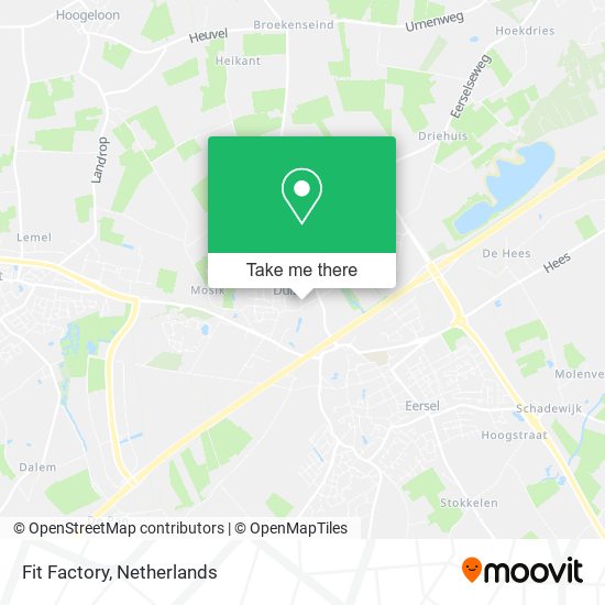 Fit Factory map