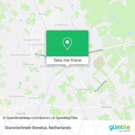 Stanstechniek-Benelux map