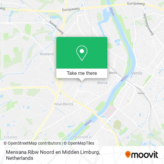 Mensana Ribw Noord en Midden Limburg map