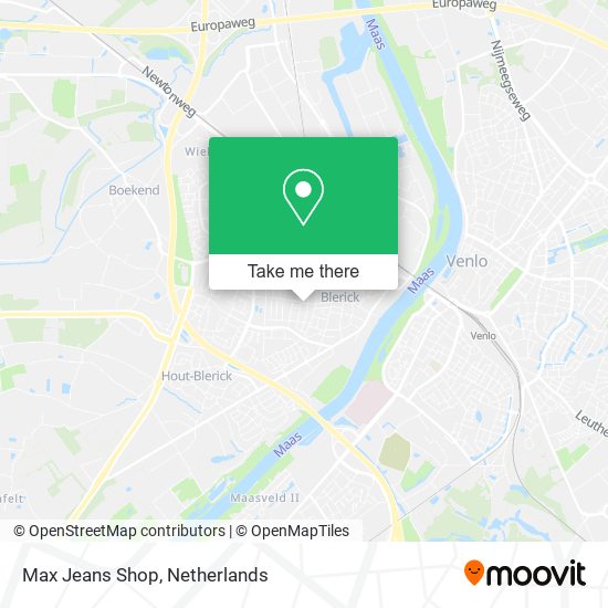 Max Jeans Shop map