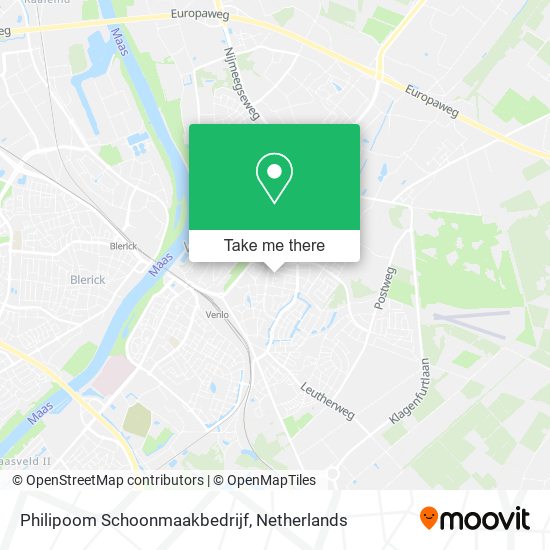 Philipoom Schoonmaakbedrijf map