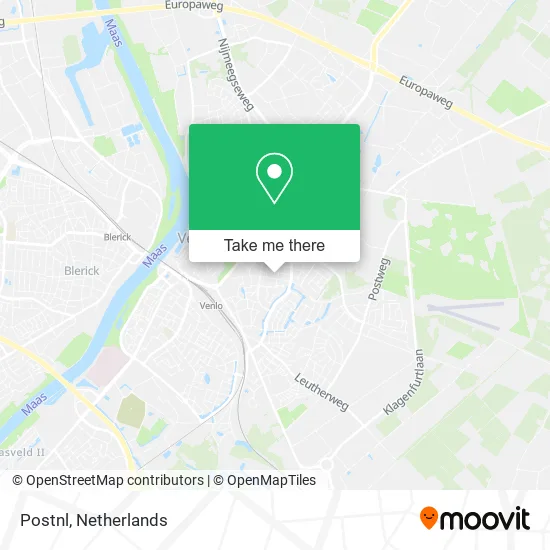Postnl map