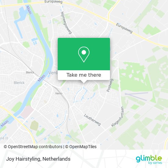 Joy Hairstyling map