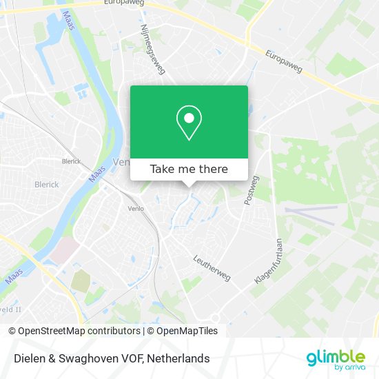 Dielen & Swaghoven VOF map