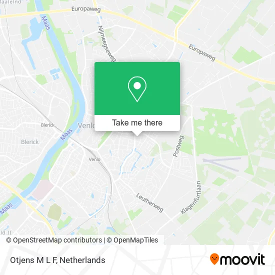 Otjens M L F map