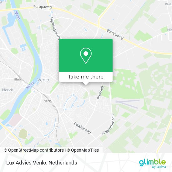 Lux Advies Venlo map