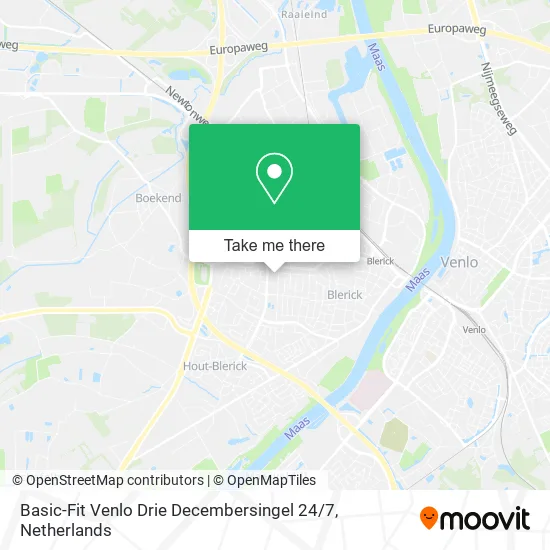 Basic-Fit Venlo Drie Decembersingel 24 / 7 map