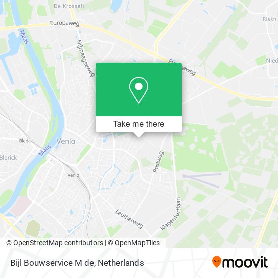 Bijl Bouwservice M de map