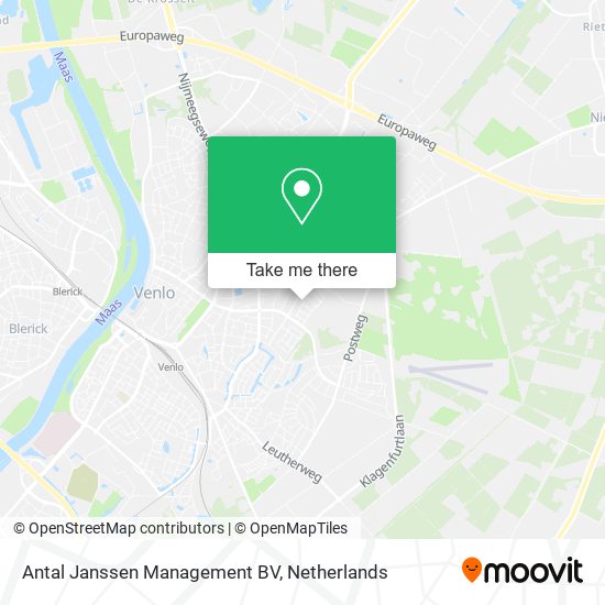 Antal Janssen Management BV Karte