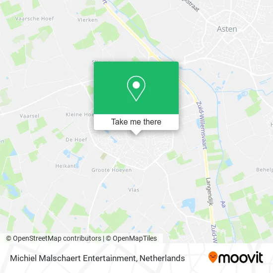 Michiel Malschaert Entertainment map
