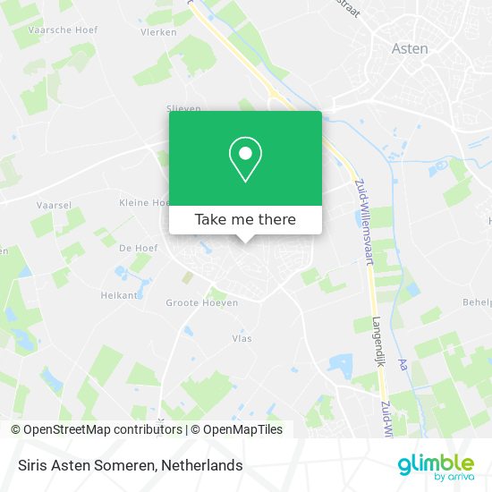 Siris Asten Someren map