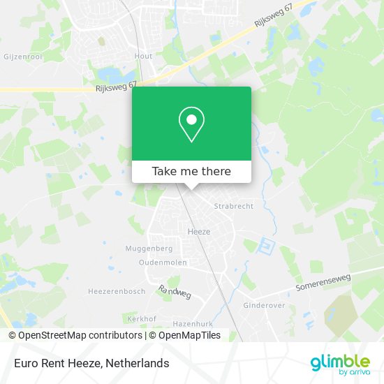 Euro Rent Heeze Karte