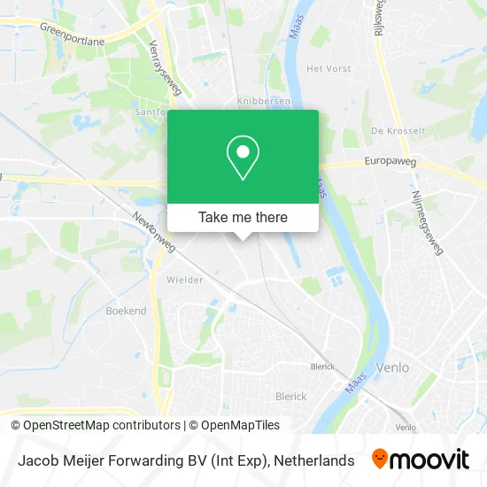 Jacob Meijer Forwarding BV (Int Exp) map