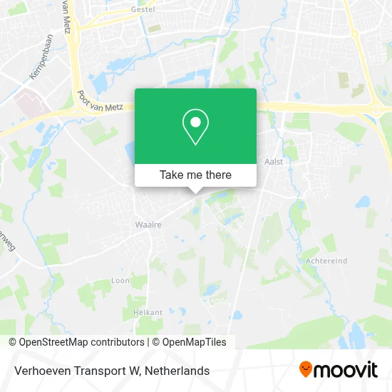 Verhoeven Transport W map