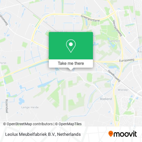 Leolux Meubelfabriek B.V. map