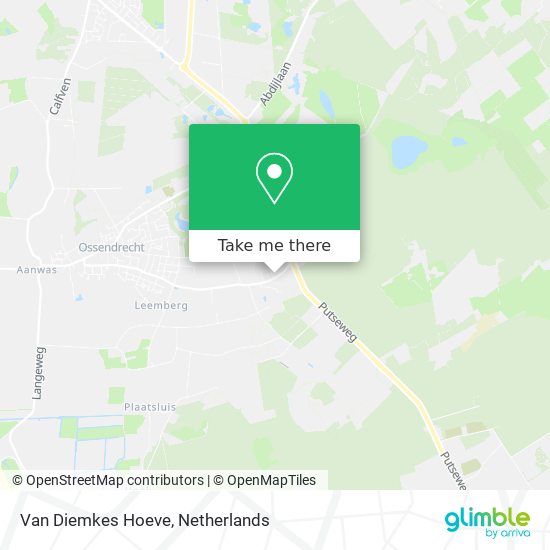 Van Diemkes Hoeve map