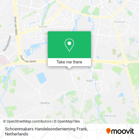 Schoenmakers Handelsonderneming Frank map