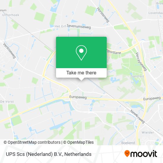 UPS Scs (Nederland) B.V. map