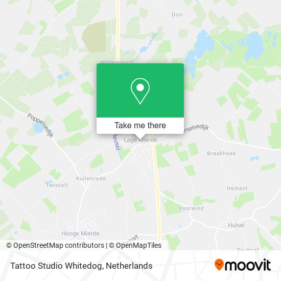 Tattoo Studio Whitedog map