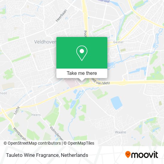 Tauleto Wine Fragrance map