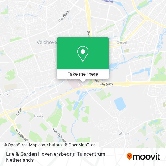 Life & Garden Hoveniersbedrijf Tuincentrum map