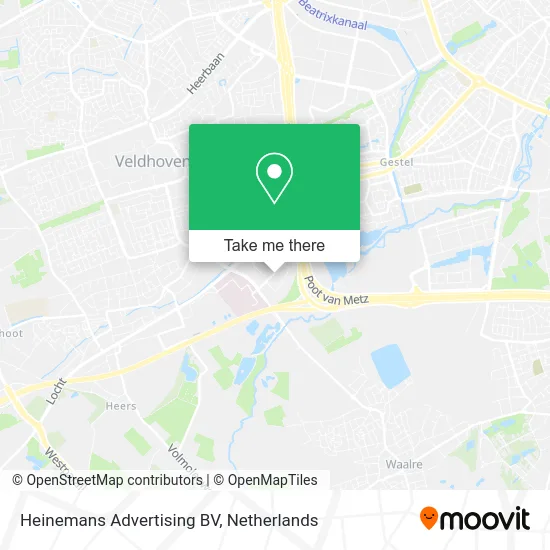 Heinemans Advertising BV map