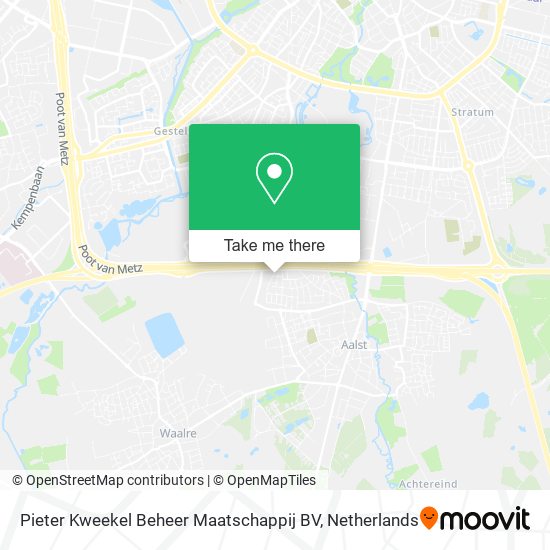 Pieter Kweekel Beheer Maatschappij BV map