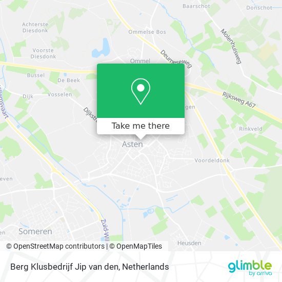 Berg Klusbedrijf Jip van den map